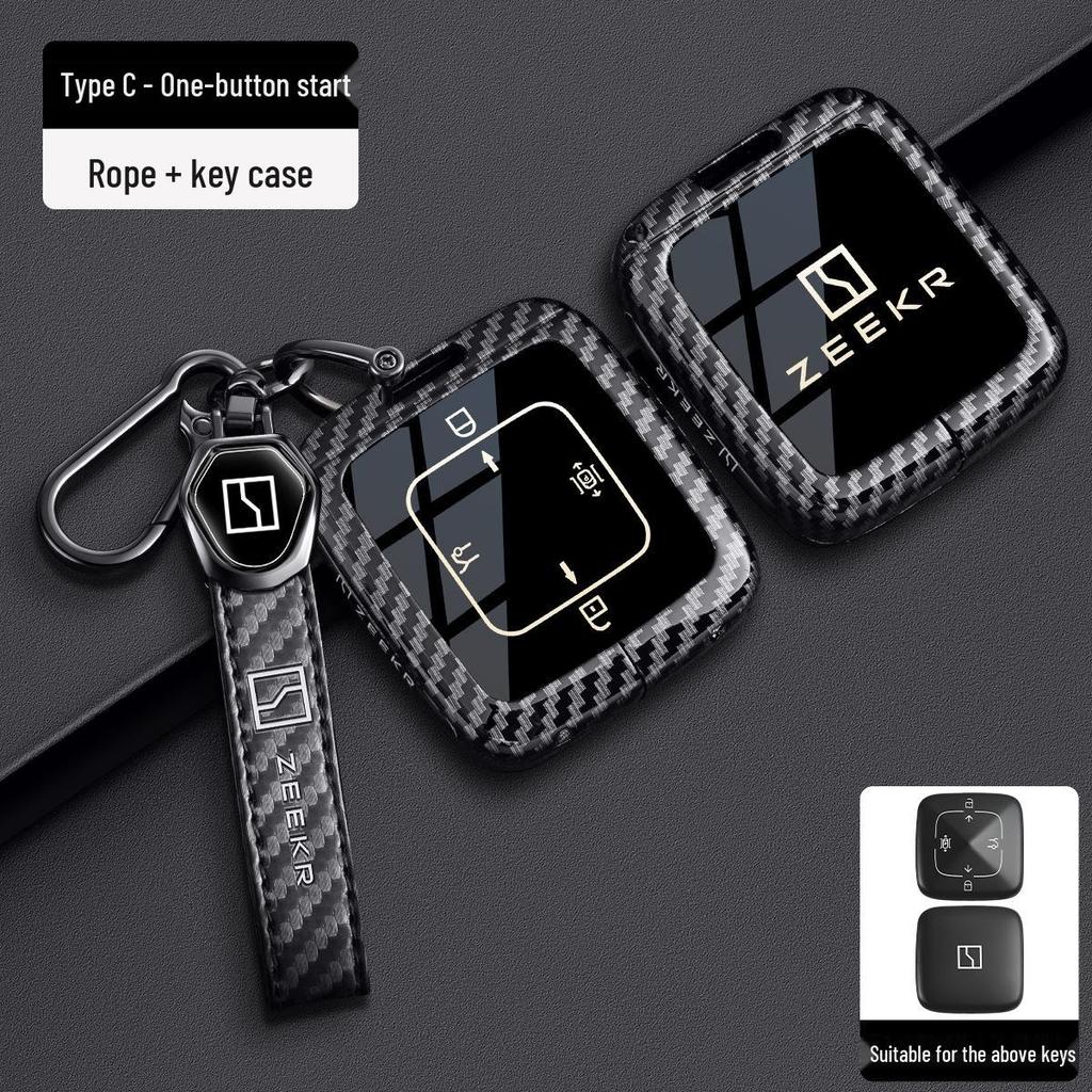 Zeekr 9X Key Cover: Refreshed Dedicated Metal Protective Shell with 007GT Buckle