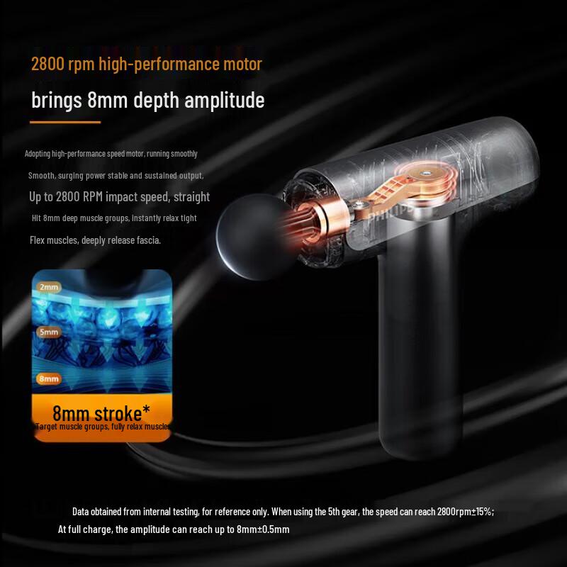 Philips Mini Fascia Massage Gun CN plug (adapter included)