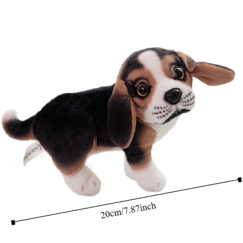 Stuffed Animal Stuffed Dog Dolls Golden Retriever Simulation Dog Plush  Children Girlfriends