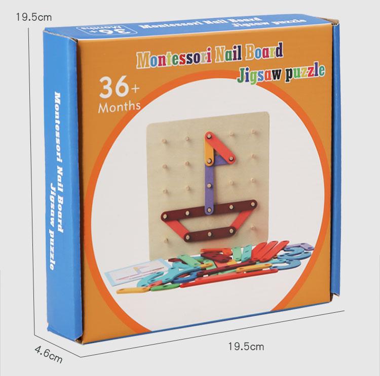 Children s Interesting Digital Alphabet Puzzle Creative Geometric Graphics Puzzle Variety Puzzle Toy