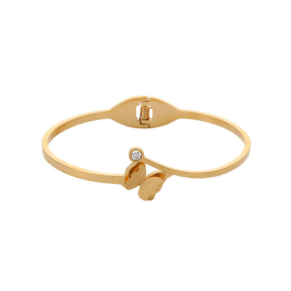 JYL TS Bracelet Women s  Matte Butterfly Design Boosts Charm & Joyful Vibes ZJ7478 sinopia