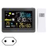 Color LCD Digital Weather Stations with Thermometers Hygrometer Barometers Radio Clock and Moon Phase Display