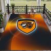 Soft Floor Carpet Hull City Football Pattern Area Rug Decorative Mat For Home Room Decoration