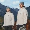 Men Women 3-in-1 Waterproof Windproof Hiking Jacket With Removable Fleece Liner Full Seam Taped Outdoor Shell