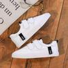 Fashion Women Shoes 2025 Spring New Korean Edition Microfiber Leather Womens Casual Shoes Fashion Versatile Womens Canvas Shoe Flat Shoe