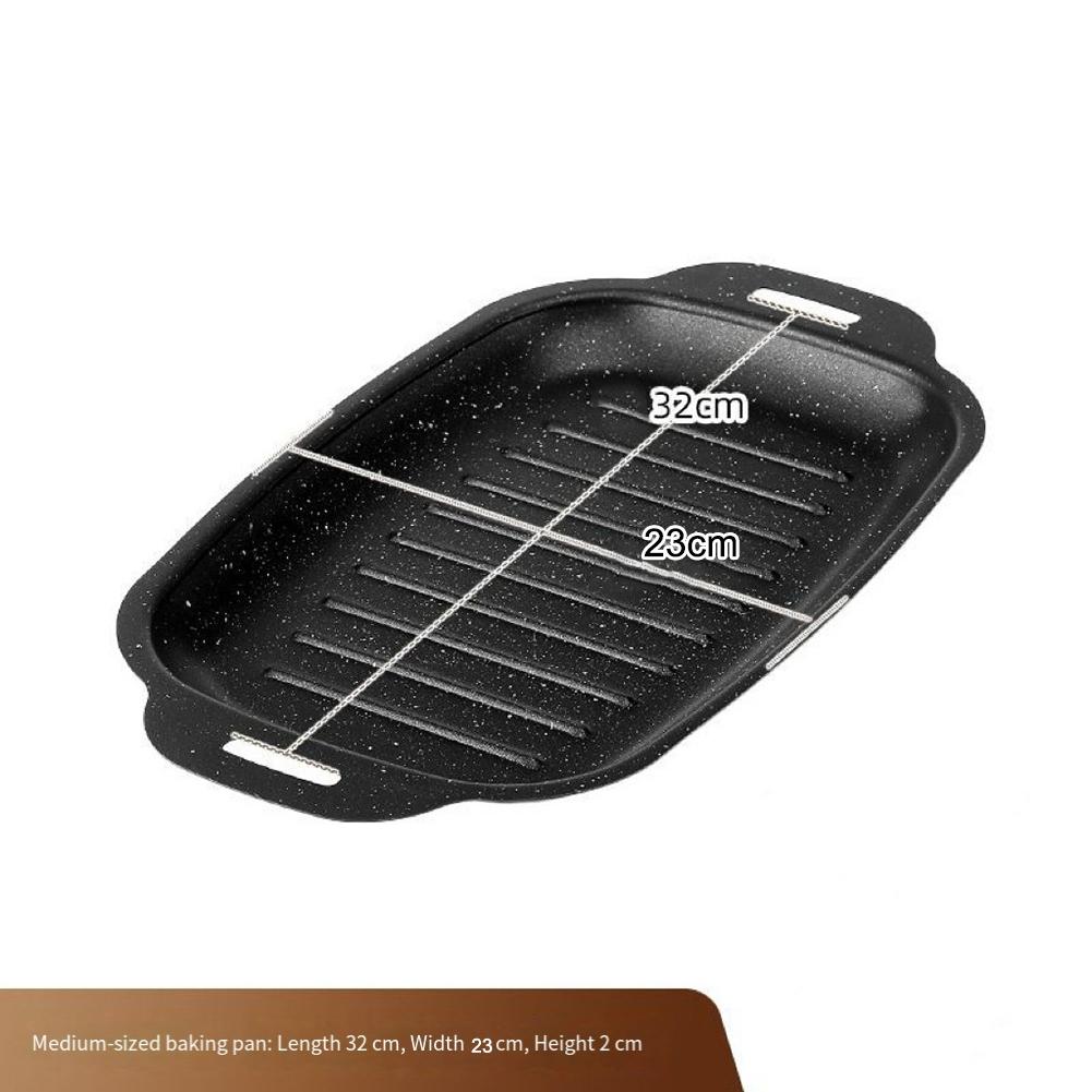 Baking Pan Nonstick Tray Even Heating Indoor Cooking