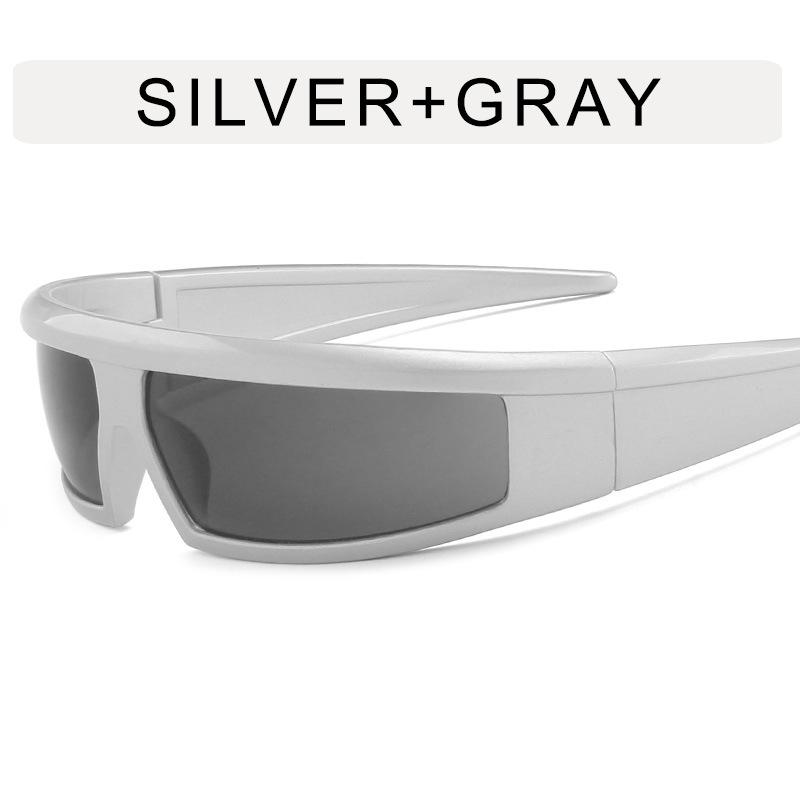 Steampunk Style Sunglasses Men Women Future Style Y2K Hip Hop Cool Stylish Sunglasses for Men Trendy Women's Sunglasses