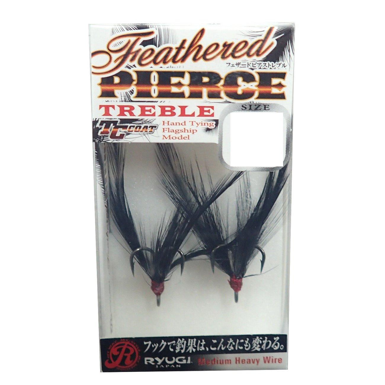 SASAME Feathered Pierre Treble BL HFP047#8 #8