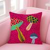 Y-Yayoi K-Kusama Cushion Cover Linen Pillowcase Cover Soft Decor For Sofa Home Room