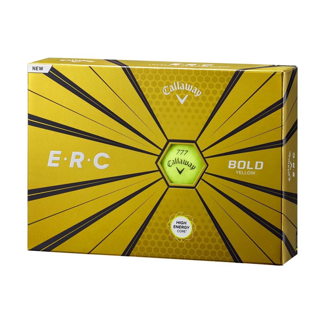 Callaway Golf Ball ERC Ball Bold Yellow 2019 Model 1 Dozen 12 Pieces