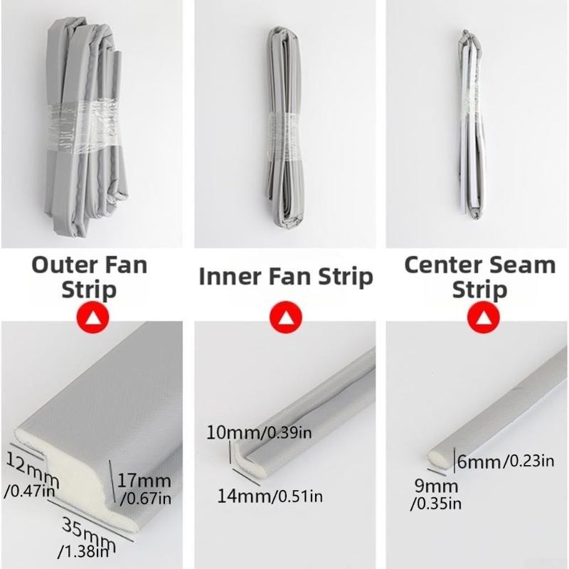 Professional Grade Sealing Strips for Sliding Window Optimized Z Shape Ensures Comfortable Indoor Climate
