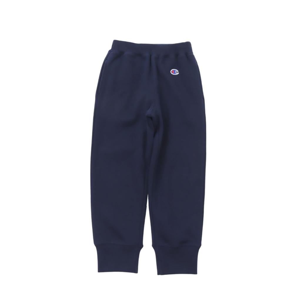 Champion Cotton French Terry Sweatpants with a Single Logo Navy Size 150 Kids' 100% Embroidery, (CK-Y201),