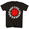 Red Hot Chili Peppers Classic Asterisk T Shirt Mens Licensed Rock N Roll Black