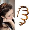 Headband Hair Comb Zigzag Band Notched Headband Woman Man Girl Christmas Birthday Gift Rescue Broken Hair Artifact