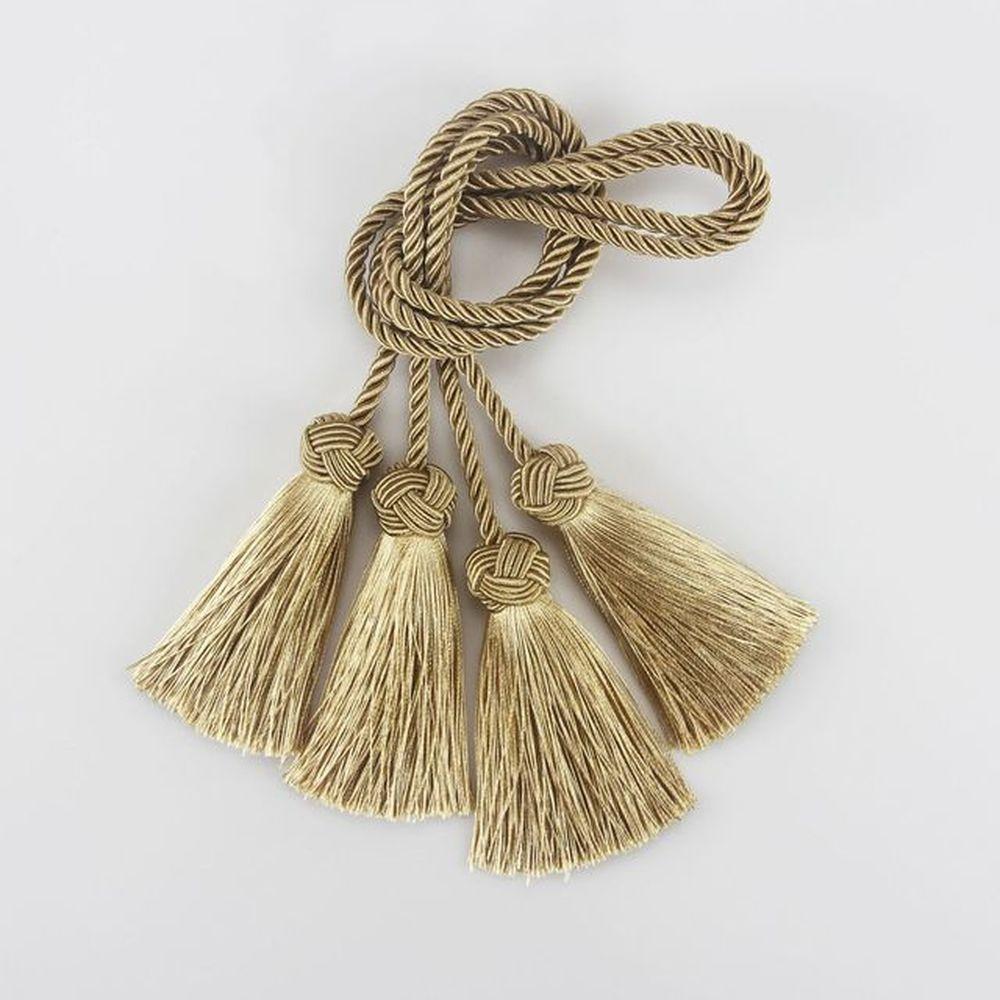 1Pair Mini Tassel Fringe Trim DIY Craft Tassels Hanging Pendant Sewing Room Accessory Jewelry Decoration Curtain Accessories.