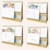 2025 Desk Calendar 2025 Monthly Floral Desktop Planner Calendar Multi-Purpose Calendar Decoration For Home Dormitory Work Area