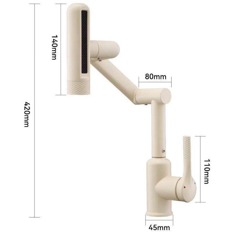 OEING Universal Rotating Kitchen/Basin Faucet