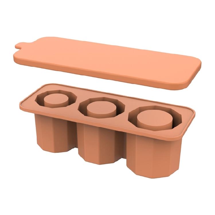 Hollow Cylinders Ice Tray for Large Water Cup Ice Cube Maker Ice Lattices Molds