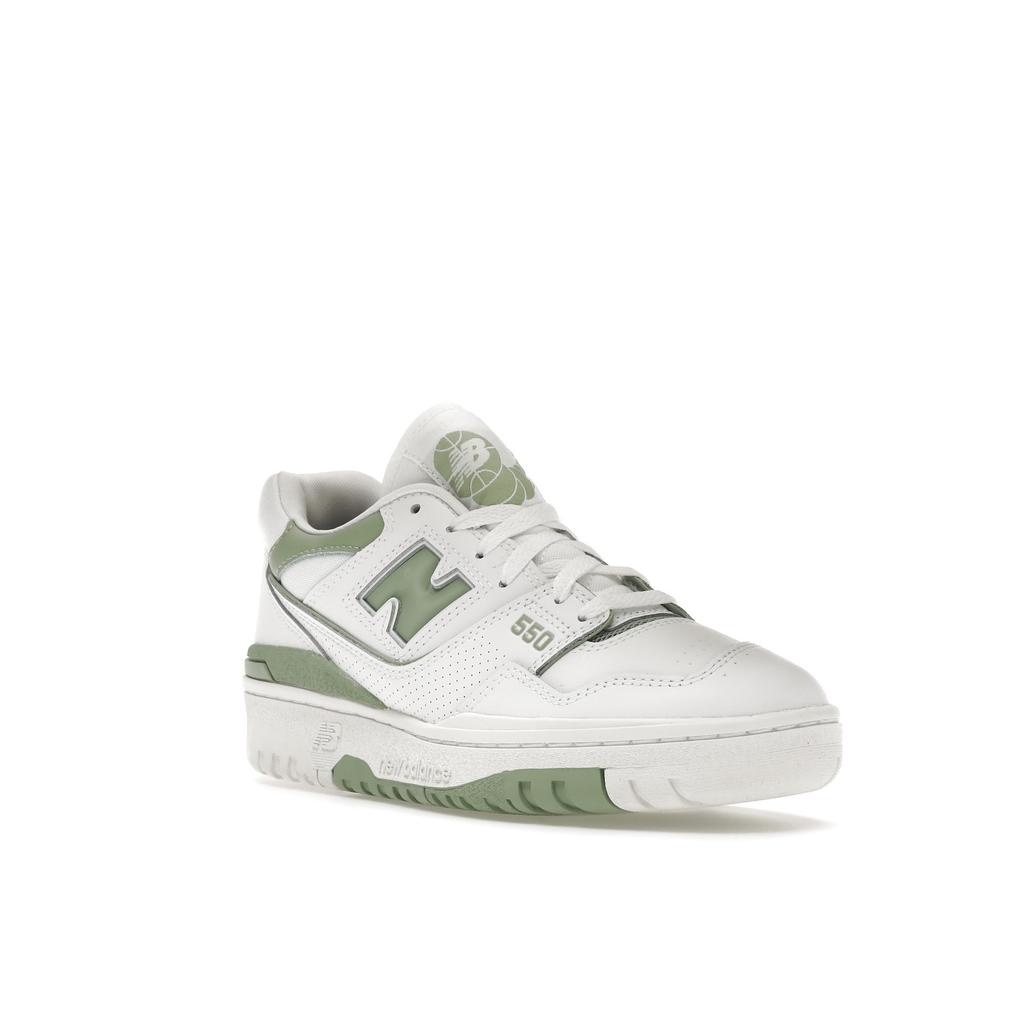 New Balance 550 Unisex White Green BB550FS1