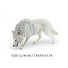 Realistische Wilde Dieren Arctische Wolf Buidelwolf Gorgonops Manenwolf Model Actiefiguren Jungle Bos Dier Speelgoed voor Kinderen