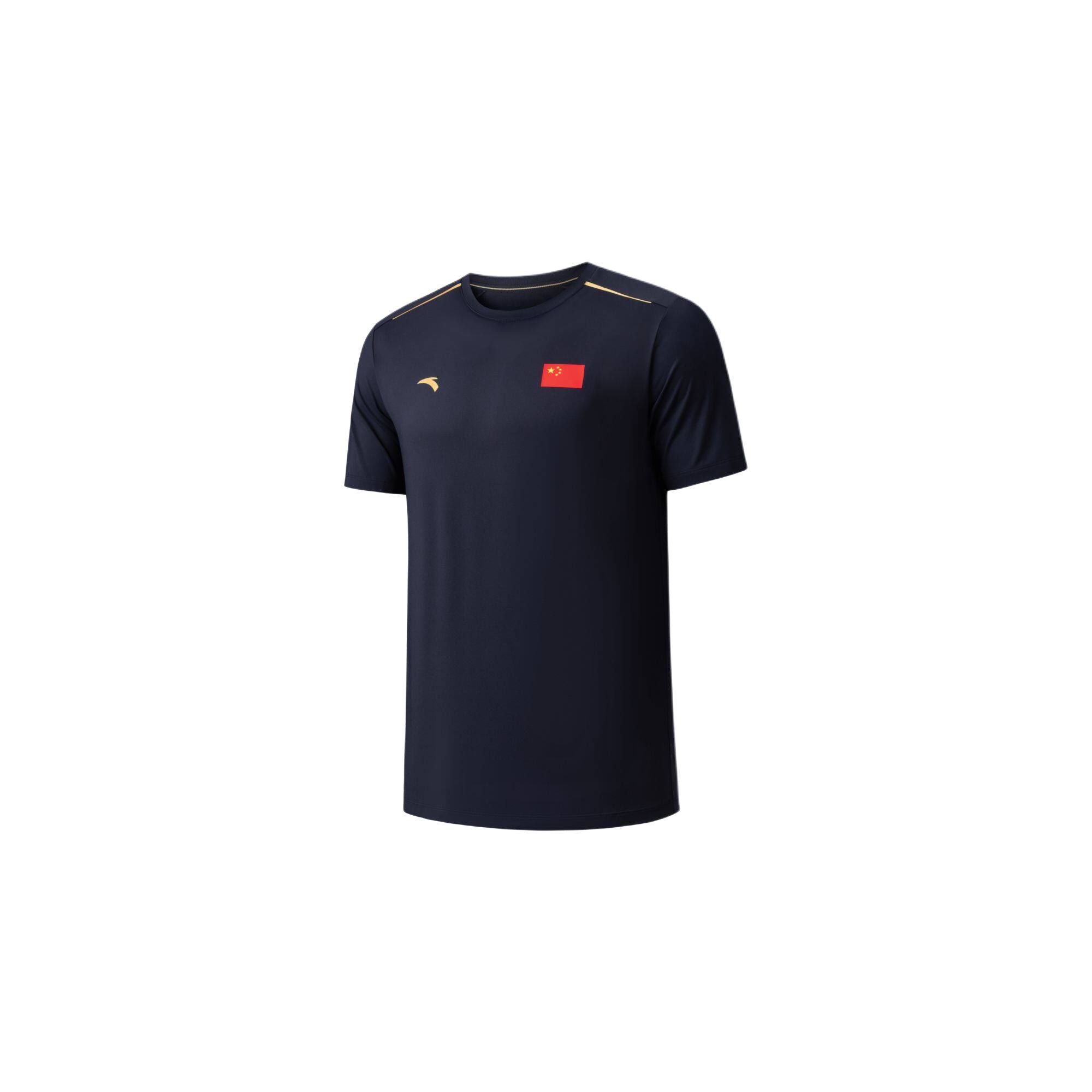 Anta Soft Versatile Simple Casual Short Sleeve T-Shirt Men tops 452620102-2 2XL