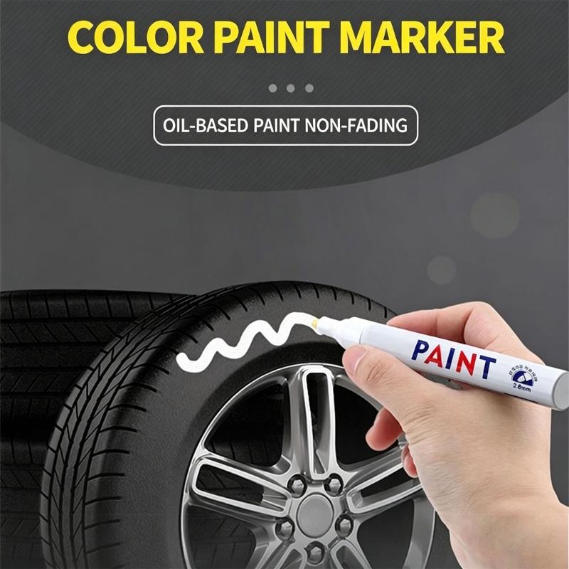 Stone Inscription Pen Fade And Water Resistance Stone Paint Marker For Outdoor Gravestones And Tombstone Restoration