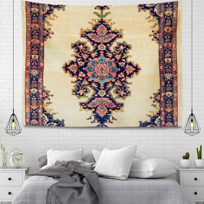 Home decoration Wall tapestry aesthetic room boho accessories wall hanging fabric autumn mandala decor vintage Morocco Bedroom