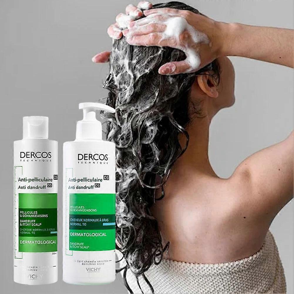 Vichy Dercos Anti-Dandruff Shampoo Instant Visible Relief Itch Prevention 6 Weeks