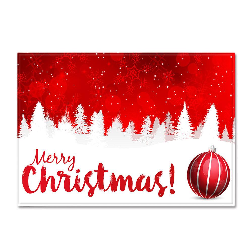Christmas Living Room Floor Mat Bedroom Dining Room Carpet Carpet Doormat