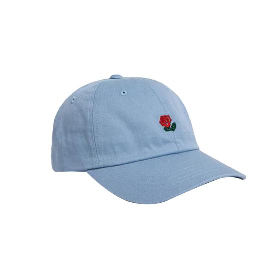 Rose Flower Embroidered Outdoor Snapback Hip Hop Men Women Baseball Cap Hat