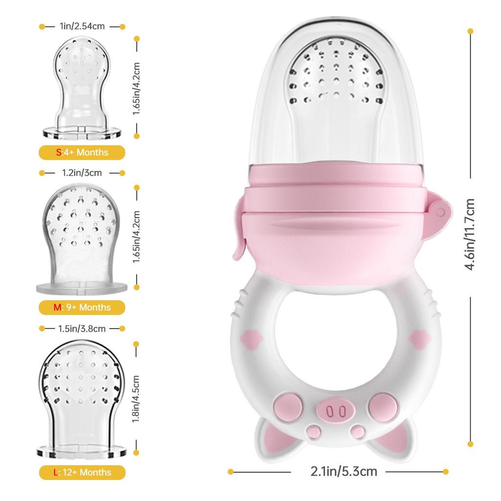 Silicone Baby Fruit Feeder & Teether
