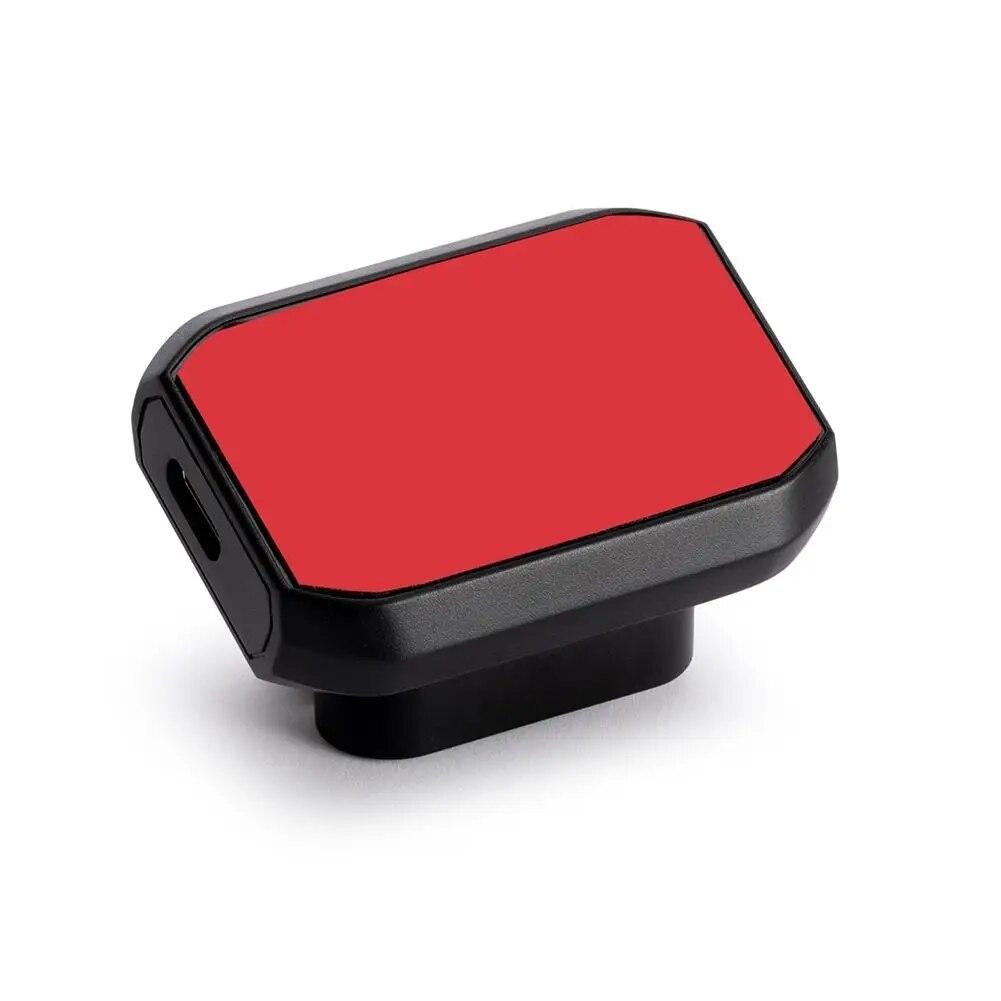 2-inch Night Vision Driving Recorder Reversing 2-lens Dual-recording Magnetic Suction Bracket Built-in Gps Rear View Camera