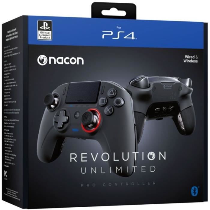 Nacon Revolution Unlimited Pro Controller PlayStation 4 - Black