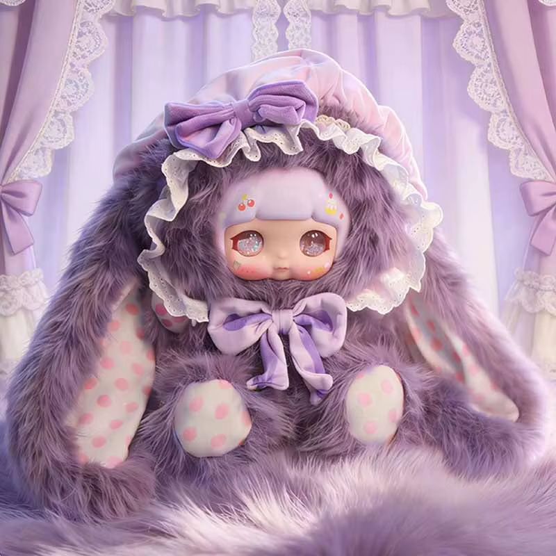 Latest Xuefu Rabbit 600% Lace Dream Flowing Sand Eye Series  Plaything Doll Plush Sofa Hug Pillow Ornament  Present