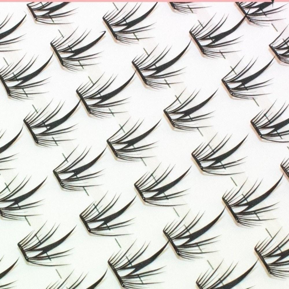 Black Color DIY Fake Lash Natural Style False Eyelashes New Lash Extensions for Idol Girls