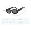 Korean Retro Square Child Sunglasses for Kids Fashion Oval Solid Color Children Eyewear UV400