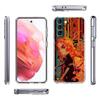 Kamado Nezuko Kimetsu No Yaiba Demon Slayer Průhledný obal pro Samsung Galaxy S22 S21 S20 FE S 22 Ultra S10 E S9 Plus 5G Kryt Coque