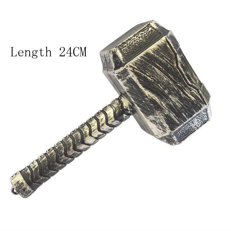 

Custome Thor Hammer Helmet Mask Kids Cosplay Toys Action Figure Light Without Hammer