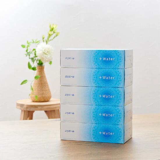 Elleair Plus Water Tissue 180 Sheets 5 Packs 3 Sets