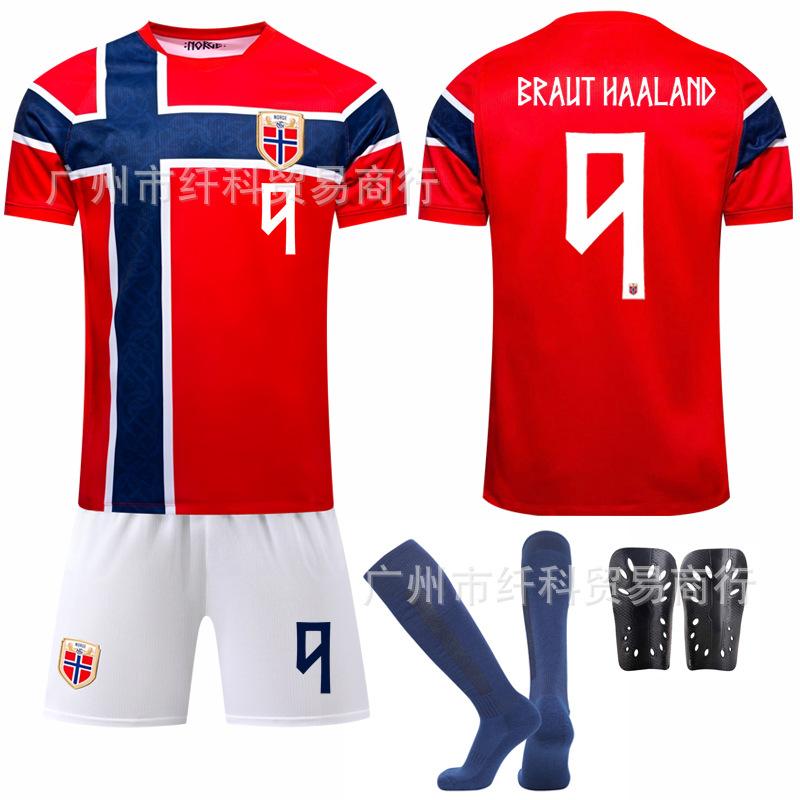 2026 Meijiamo No. 9 Harland Football Jersey 10 Erdgaard Norway Home World Cup New Red Jersey