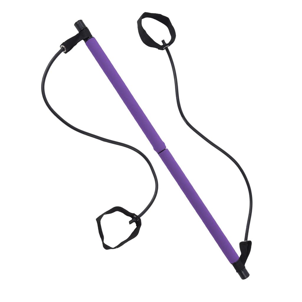 Multifunktionale Haushalts-Elastikstange Pilates-Stange Yoga-Zugseil Fitnessgerät