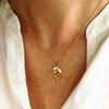 Star & Moon Multi-Layer Alloy Necklace - Hip-Hop Style Portrait Clavicle Chain