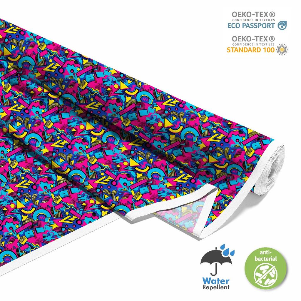 Outdoor Dekostoffe Oxford - Motiv Geometrisch I Dx3581