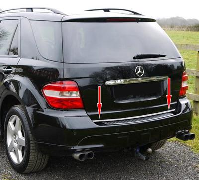 Trunk Edge (stainless Steel) for Mercedes ML W164