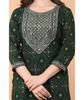 Women Designer Kurta Pant Dupatta Set Indian Bollywood Top Tunic Kurti Salwar Suit Dress