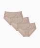 Wondeobeula [3Pack] Fusing Volume Beige Panties