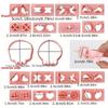 10Pcs/Set DIY Skull Cookie Cutter Cartoon Cookie Stamp Halloween Biscuit Mold  Baking