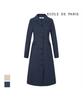ECOLEDEPARIS Button Design Collar Dress_Rb39Woam10A