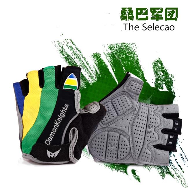 Magic Knight Short Finger Gloves Breathable Bubble Wrap Bicycle