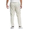 Adidas Neo Striped Multi-Pocket Casual Sports Pants Men Bottoms Fawn-Brown HC9672
